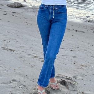 vintage levi’s straight leg jeans